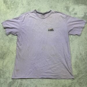 Patagonia '73 Skyline T-Shirt Men's XL Light Purple Organic Outdoor Short Sleeve